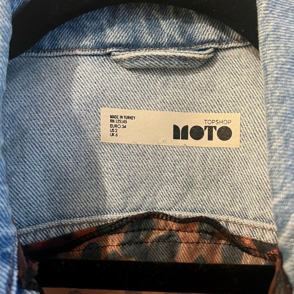 Unique Jean Jacket with Mesh cut-out. This. - Picture 5 of 7